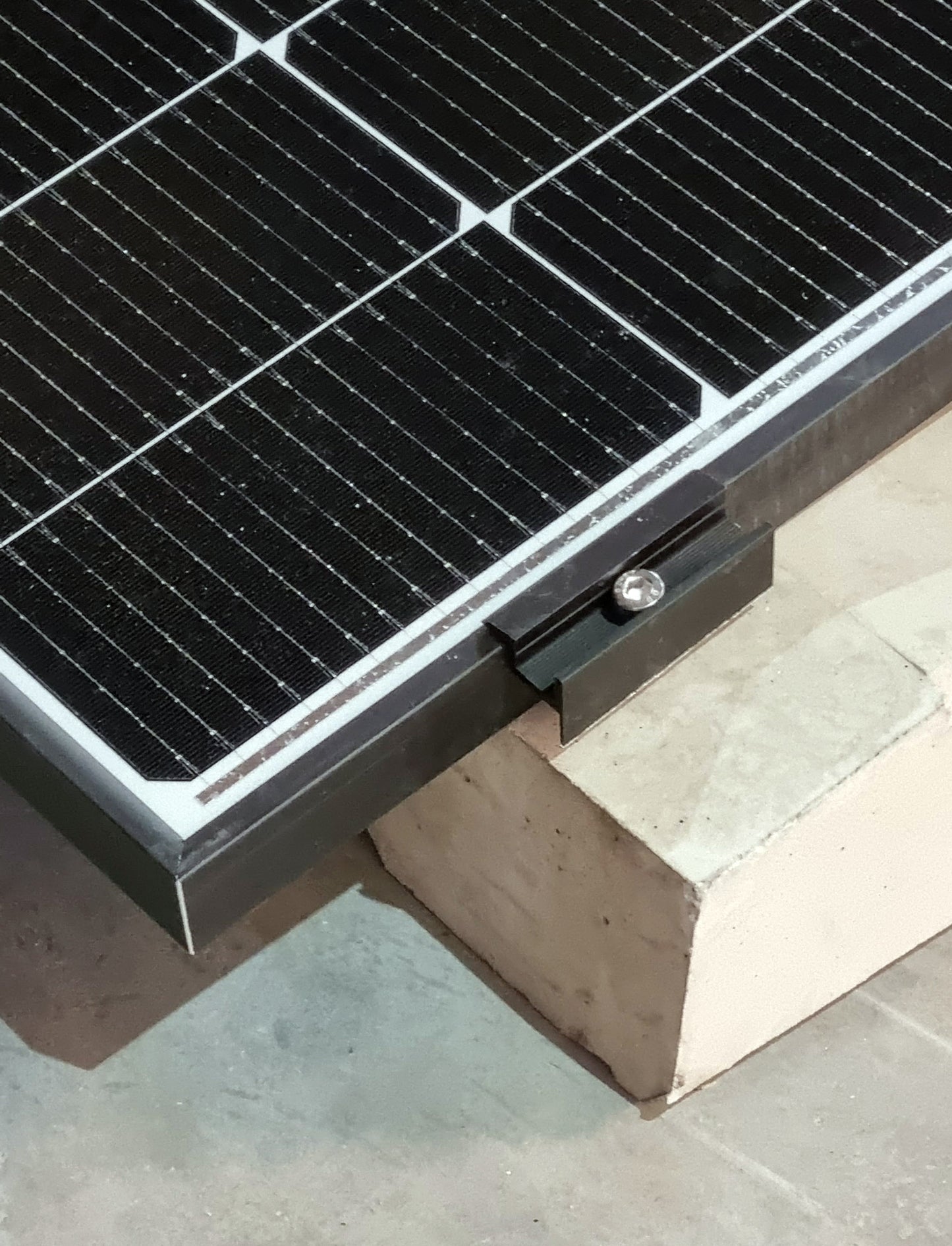 PV Solar Modul Aufständerung aus Beton / Modul Ständer für Freiflächen & Flachdach