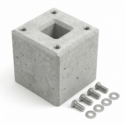 Fertigbetonfundament für ABL Stele POLE Slim Modelle 100000237 & Co.