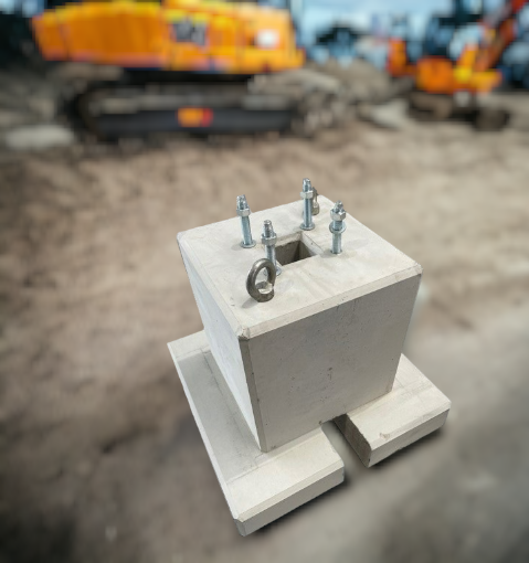 Betonfertigfundament für ePole & ePole Duo Ladesäulen