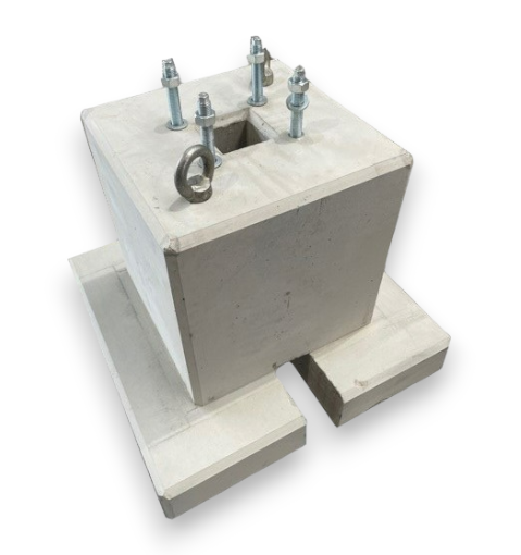 Betonfertigfundament für ePole & ePole Duo Ladesäulen