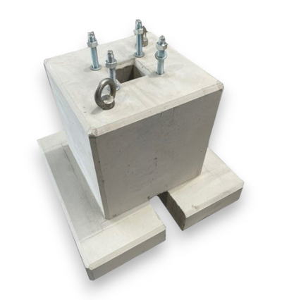 Betonfertigfundament für ePole & ePole Duo Ladesäulen