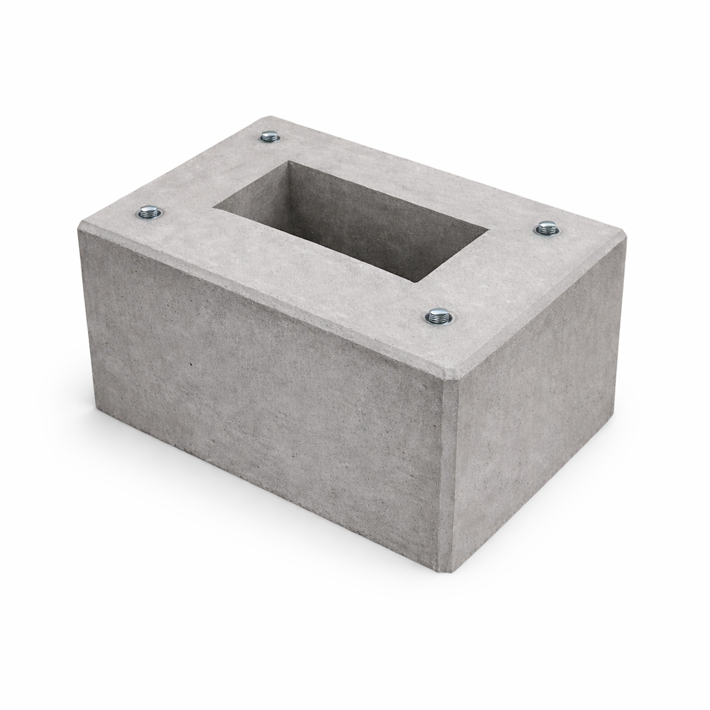 Fertigbetonfundament für ABB TAC Pedestral Stelen 6AGC085684/6AGC085345