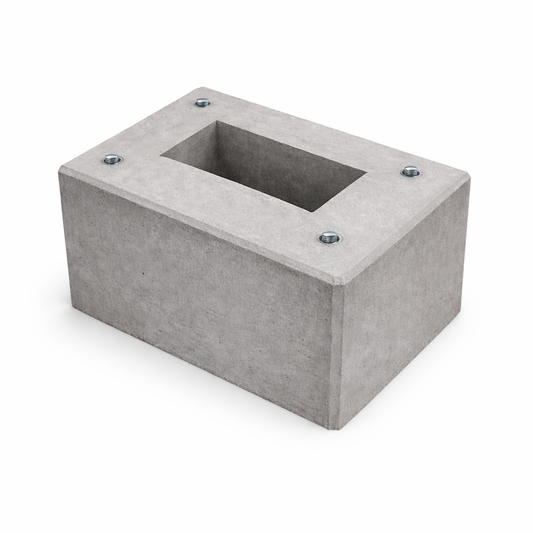 Fertigbetonfundament für ABB TAC Pedestral Stelen 6AGC085684/6AGC085345