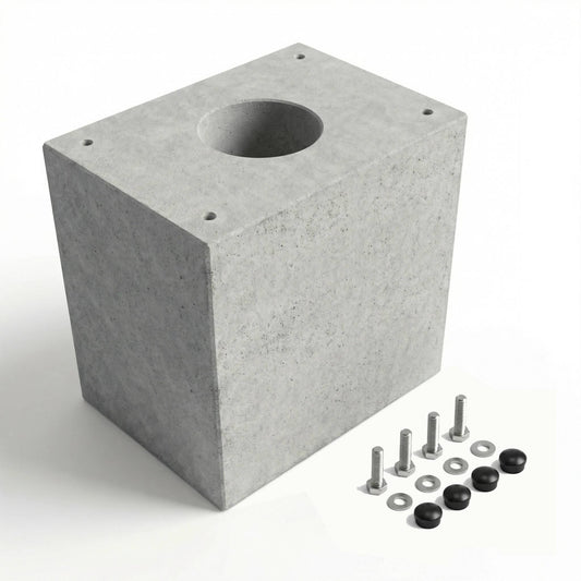 Fundament Fischer Parkautomat CT500