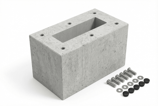 Betonfertigfundament für KEBA KeContact Standfüße P20 / P30 / P40