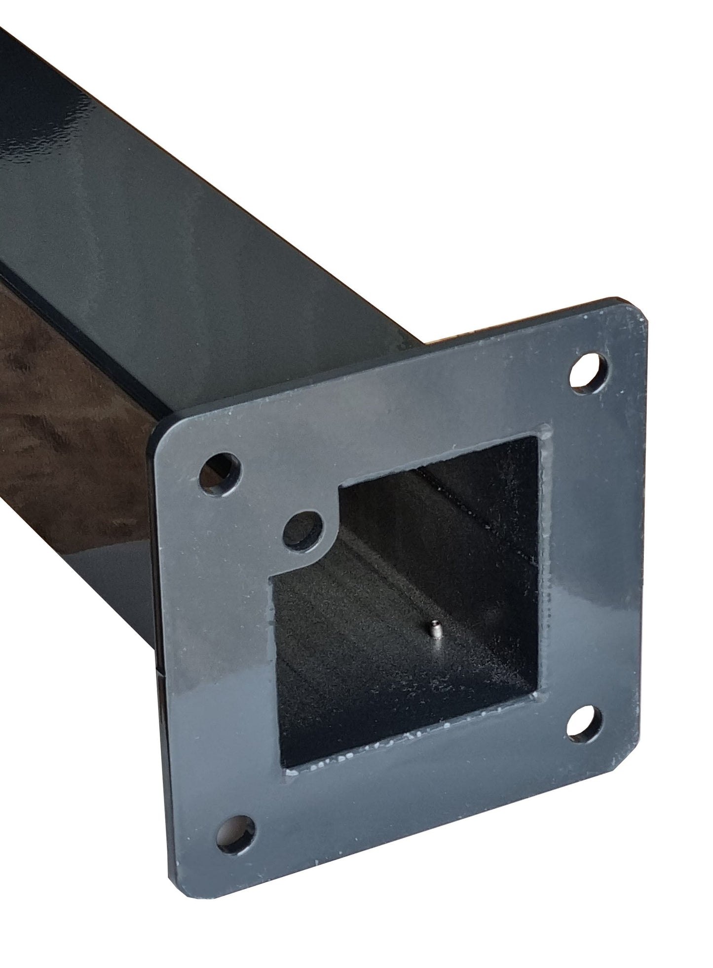 Edelstahl-Ladesäule mit Dach und Kabelhalter für OpenWB Pro-Serie